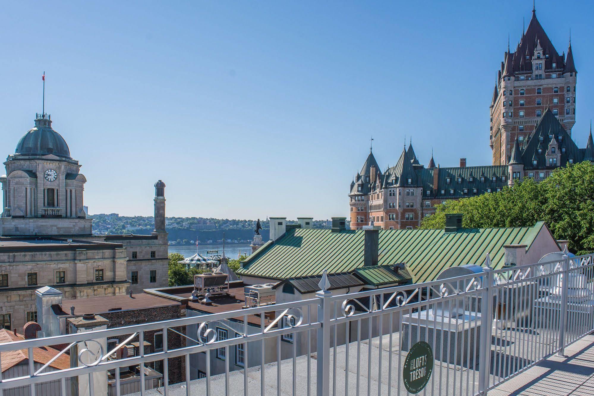 Les Lofts Du Tresor - Par Les Lofts Vieux-Quebec Apartment Ngoại thất bức ảnh